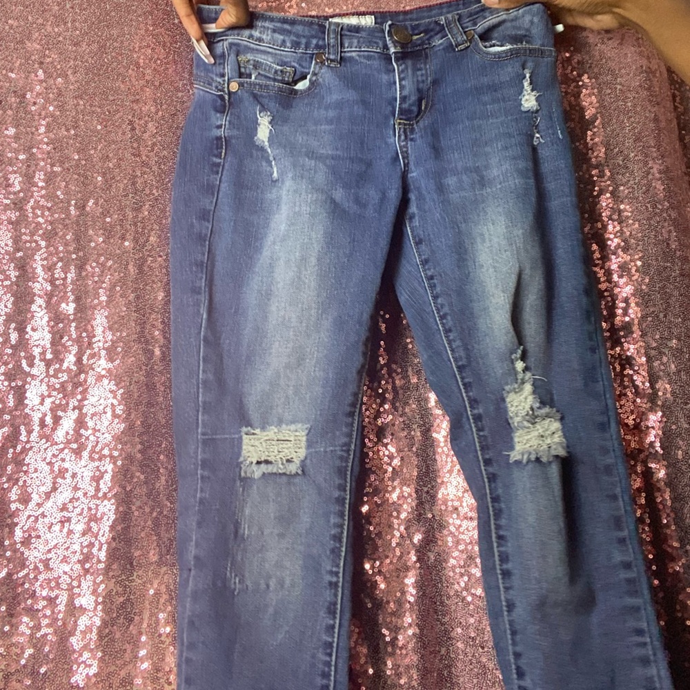 Blue pants